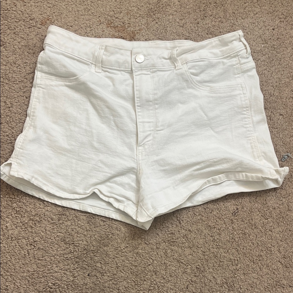Classic White Women's Shorts